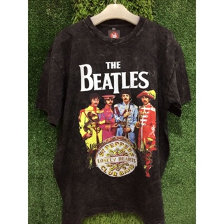 【hot sale】เสื้อยืด ผ้าฝ้าย พิมพ์ลาย The BEATLES WASHING DISTRO BANGKOK ไซซ์ใหญ่ XL XXL XXXL 3XL สําหรับผู้ชาย ไซซ์ 30S