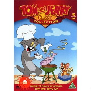 DVD Tom And Jerry ทอมกับเจอร์รี่ ชุด 5 (เสียงอังกฤษ เท่านั้น ไม่มีซับ ) DVD