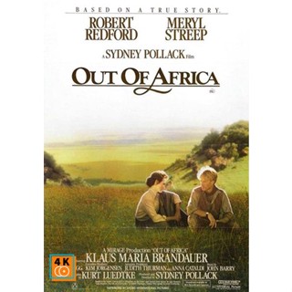 หนัง DVD ออก ใหม่ Out of Africa (1985) รักที่ริมขอบฟ้า (เสียง อังกฤษ | ซับ ไทย/อังกฤษ) DVD ดีวีดี หนังใหม่