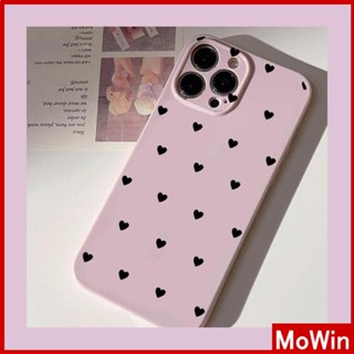 Mowin - เข้ากันได้สำหรับ เคสไอโฟน เคสไอโฟน11 เคส iphone 11 สำหรับ iPhone 14 Pro Max เคสไอโฟนครีมเคสนิ่มเคลือบมัน TPU กันกระแทกฝาครอบกล้องป้องกันความรักสีม่วงใช้ได้กับ iPhone 13 Pro max 12 Pro Max 11 xr xs max 7Plus 8Plus