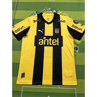 เสื้อกีฬาแขนสั้น ลายทีมชาติฟุตบอล Penarol Main ไซซ์ S - XXL 2324