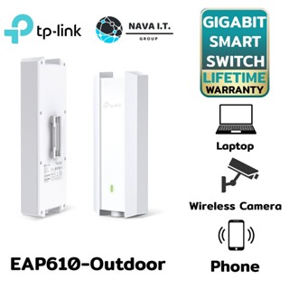 COINSคืน15%⚡FB9JMZV6⚡ TP-LINK EAP610-OUTDOOR AX1800 INDOOR/OUTDOOR WIFI 6 ACCESS POINT