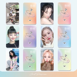 พร้อมส่ง โปสการ์ดโลโม่ ลายศิลปินเกาหลี I-DLE YUQI SHUHUA MIYEON MINNIE SOYEON สวยหรู 6 ชิ้น ต่อชุด