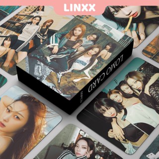 Linxx โปสการ์ด อัลบั้มรูปศิลปินเกาหลี AESPA MY WORLD 55 ชิ้น