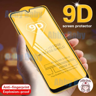 ฟิล์มกระจกนิรภัยกันรอยหน้าจอ แบบใส 9D เต็มจอ เรียบง่าย สีดํา สําหรับ IP 11 7Plus 14 13 12 11 Pro Max X XS 7Plus