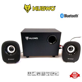 ลำโพงบลูทูธ NUBWO Craned NS038 Bluetooth 2.1 Speaker ลำโพงบลูทูธ+AUX 3.5mm+USB+Slot SD Card NUBWO 038 NS-038