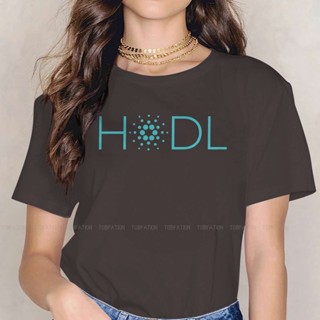 Cardano เสื้อยืดลําลอง แขนสั้น พิมพ์ลาย ADA Blockchain Cryptocurrency Coin Original HODL สําหรับผู้ชาย ผู้หญิง ไซซ์ 5XL