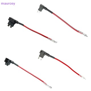 Maurcey อะแดปเตอร์ฟิวส์ 12V พร้อมฟิวส์ใบมีด 10A TAP Micro Mini สําหรับรถยนต์ Ford ATM APM