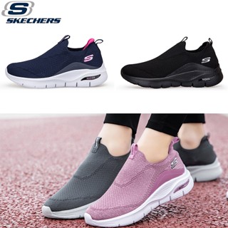 พร้อมส่ง Kasut Sukan Wanita Skechers_ รองเท้าผ้าใบลําลอง ผ้าตาข่าย ระบายอากาศ ใส่สบาย ใส่ทํางาน สําหรับสตรี