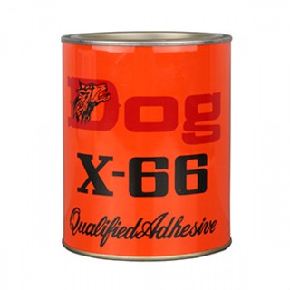 เทปและกาว กาวยางตราหมา Dog X-66 กาวยางอเนกประสงค์ กาวยางติดรองเท้า ขนาด 600 กรัม