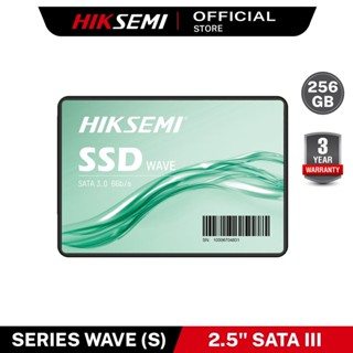 [NEWSEP23 ลด20%] HIKSEMI WAVE(S) CONSUMER SSD 256GB SATA III R530MB/s W400MB/s รับประกัน 3 ปี