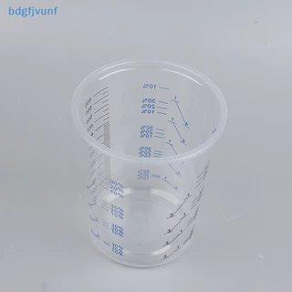 BDGF Professional ถ้วยผสมสี 6100ml 10/50 ชิ้นพลาสติก Calibration หม้อสําหรับ Auto Body Shop และ House Renovation TH