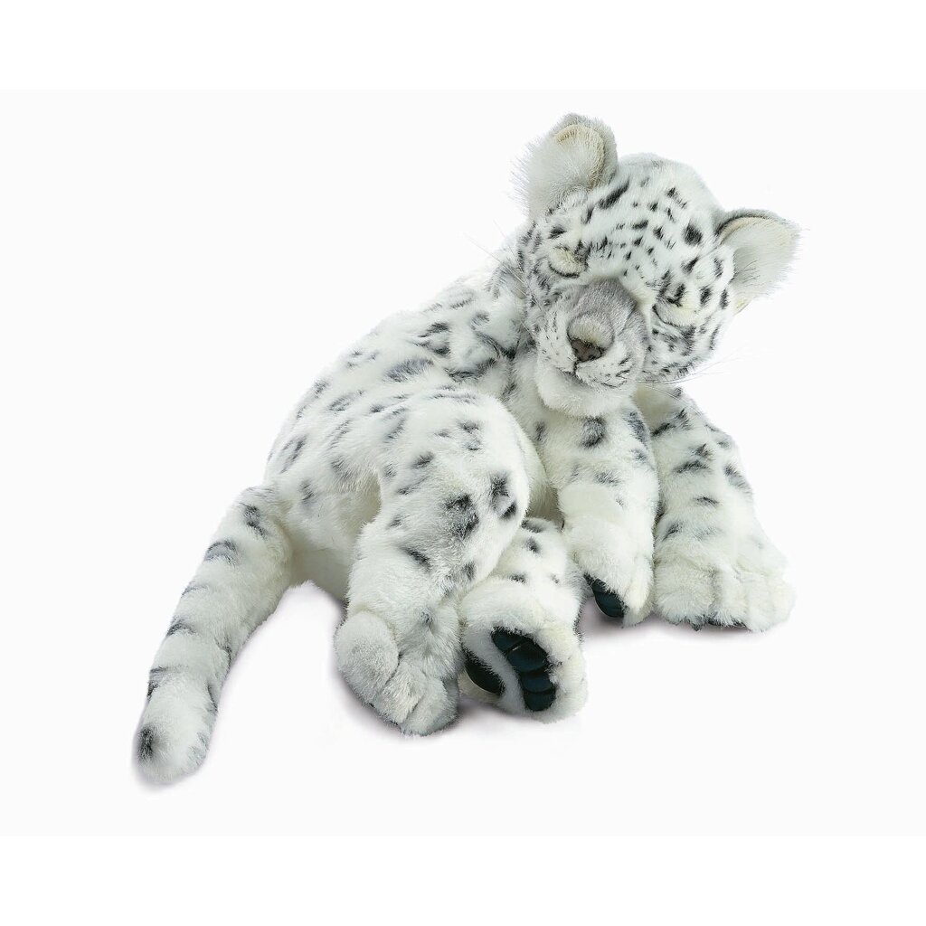 4753 ตุ๊กตาเสือดาวหิมะ Snow Leopard Cub Sleeping