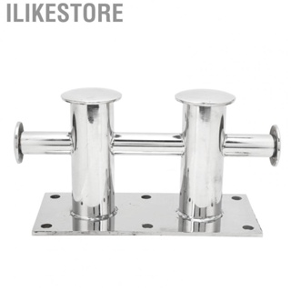 Ilikestore Marine Bollard 316 Stainless Steel  Oxidation High Hardness Double Cross Bollard Heavy Duty Stable for Yacht