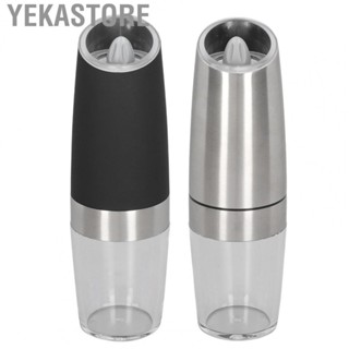 Yekastore Salt and Pepper Grinder  Electric Salt Grinder Electric Automatic  for Salt