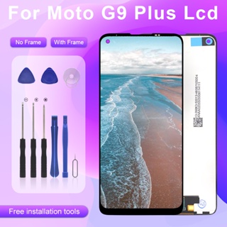 หน้าจอสัมผัส Lcd ดิจิทัล 6.5 นิ้ว สําหรับ Motorola Moto G9 Plus ส่งฟรี พร้อมเครื่องมือ