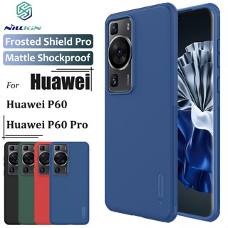 Nillkin เคสโทรศัพท์มือถือ TPU PC แข็ง กันกระแทก หรูหรา สําหรับ Huawei P60 Pro