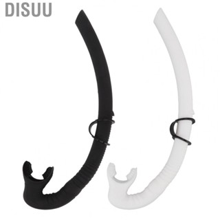 Disuu Silicone Diving Breathing Tube Portable Professional Foldable Diving Snorkel  Grade Flexible for Swimming