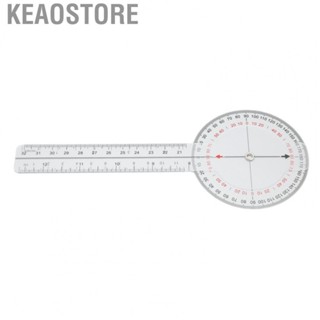 Keaostore Goniometer  Physical  Clear Scale Spinal Goniometer Ruler  for Finger Joints Measure