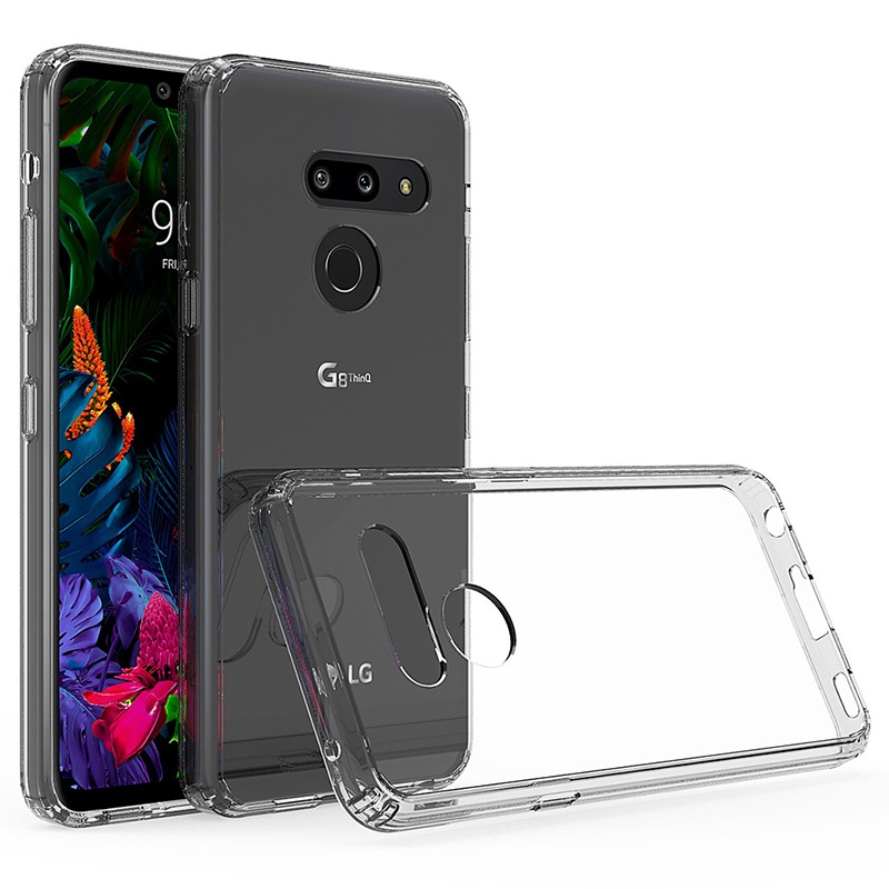 สําหรับ LG G7 G8 G8S G8X G9 V50 ThinQ TPU กรณีซิลิโคนใสนุ่มปกหลัง ShockProof Clear ป้องกันกรณี