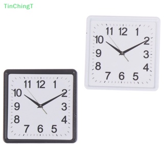 [TinChingT] นาฬิกาแขวนเรซิ่น ขนาดเล็ก สเกล 1:12 สําหรับตกแต่งบ้านตุ๊กตา [ใหม่]