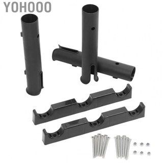 Yohooo Fishing Rod Holder Fishing Tube 3 Rod Rack Free Hands Eco Friendly for Sea Water