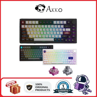 Akko 5075B คีย์บอร์ดเมคคานิคอล มีไฟแบ็คไลท์ RGB