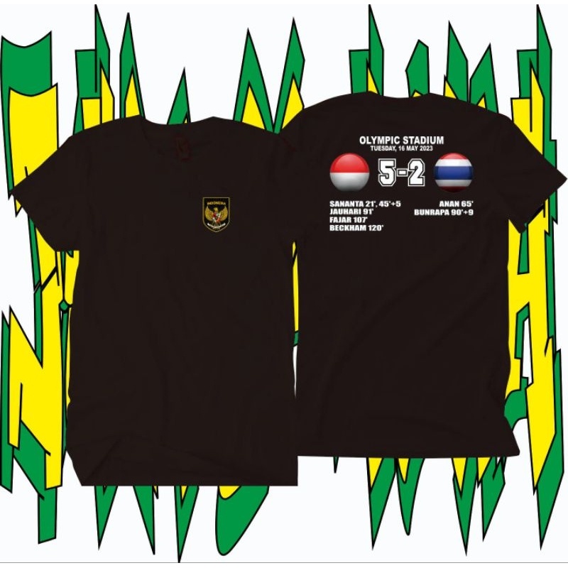 เสื้อยืด OLYMPIC STADIUM INDONESIA CHAMPIONS 5-2