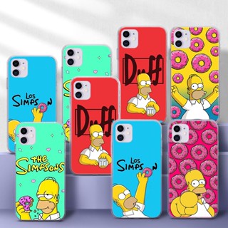 เคสโทรศัพท์มือถือแบบนิ่ม TPU ใส ลายการ์ตูนซิมป์สัน 146Q สําหรับ Samsung A51 A52 A52S A6 Plus A7 A70 A71 A72 A8