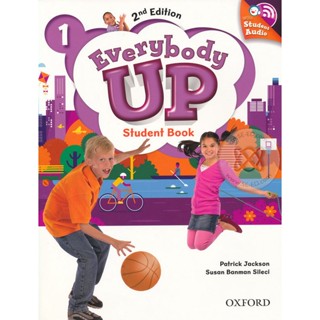 Bundanjai (หนังสือคู่มือเรียนสอบ) Everybody Up 2nd ED 1 : Student Book +CD (P)