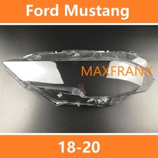 ฝาครอบไฟหน้า สําหรับ ford Mustang 2018-2020 5.0headlamp cover headlight cover cap lampu depan headlamp Lens lampshade Head Lamp cover Light Glass Lens Shell