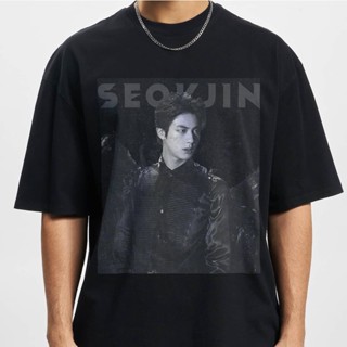 เสื้อยืด พิมพ์ลายกราฟิก Seokjin Black Swan 90s สไตล์วินเทจ ยุค 90s สําหรับผู้ชาย