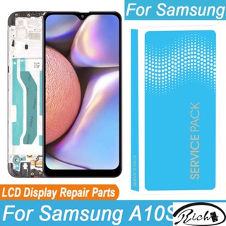 อะไหล่หน้าจอสัมผัส LCD 6.2 นิ้ว สําหรับ Samsung Galaxy A10s A107F A107M