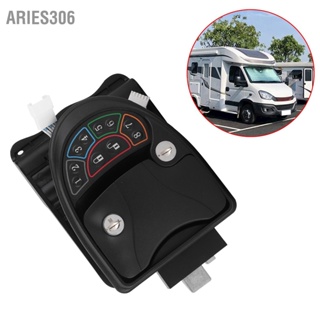  Aries306 ล็อคประตู Keyless Entry โลหะผสมสังกะสีพร้อมปุ่มควบคุมระยะไกล 20m / 65.6ft สำหรับรถบรรทุกเรือยอชท์เรือเฟอร์รี่