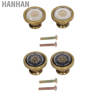 Hanhan Furniture Hardware Handle Knob  Zinc Alloy Round Cabinet Door Handle  for Wardrobe