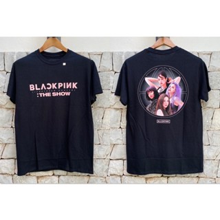 [S-5XL]เสื้อวง BLACKPINK THE SHOW CONCERT ลิขสิทธิ์แท้ YG USAS-5XL