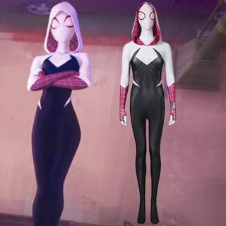 ชุดบอดี้สูทคอสเพลย์ Spider Gwen Marvel