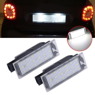 ⚡READYSTOCK⚡License Plate Light 2pcs Lamp For Smart Fortwo 453 Coupe C453 Cabriolet A453 New