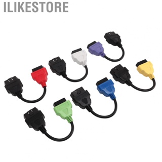 Ilikestore For MultiECUScan Adapter Cable  Perfect Fit 6 Pcs Wear Proof ECU Scan Tool Cable Sensitive  for Car