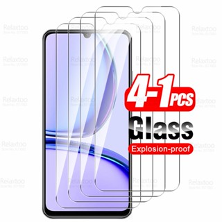 ฟิล์มกระจกนิรภัยกันรอยหน้าจอ เพื่อความปลอดภัย สําหรับ Realme C53 RealmeC53 4G RMX3760 Realmi C 53 53C 1-4 ชิ้น