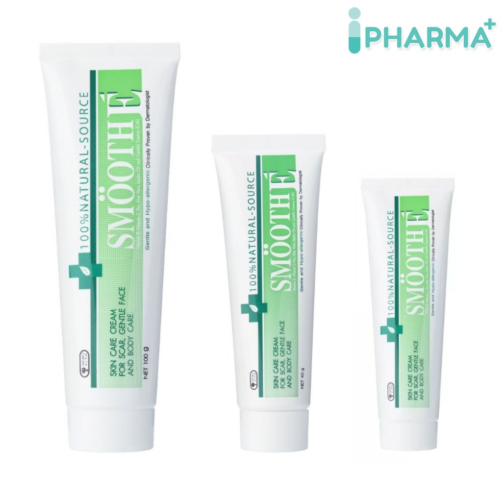 Smooth E Cream สมูทอี ครีม 15กรัม, 40 กรัม หรือ 100 กรัม [iPha]