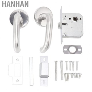 Hanhan Handle Locks  Easy To Use Passageway Handle Lock Stainless Steel Ergonomic Easy To Install Universal Polished  for Corridor