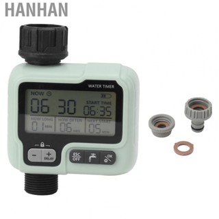 Hanhan Sprinkler Timer  Weak Current Protection Delay Setting Automatic Watering Programmable Water Timer  for Garden for Outdoor