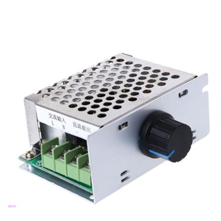 Aoto อินพุต AC 220V สําหรับตัวควบคุมความเร็วมอเตอร์ DC Output 10-210V PWM 220V