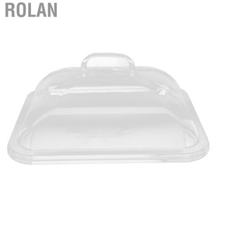 Rolan Splatter Cover Clear Transparent Acrylic Dustproof Rectangle Shape Convenient Practical Home  Covers for Kitchen  Cover