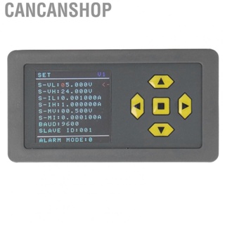 Cancanshop Current Voltage Meter  Color Digital Display Current Meter Alarm Output 7-24V  for Industrial