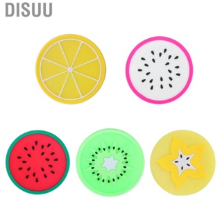 Disuu Fruit Shape Coaster  Placemat Silicone Cup Drinks Holder Mat Kitchen