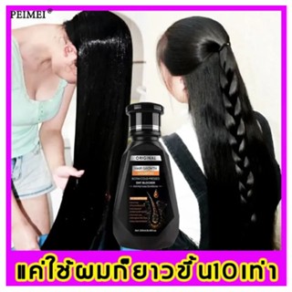 PEIMEI แชมพูแก้ผมร่วง ยาสระผมเร่งยาว ยาสระผมแก้ร่วง 250ml สูตรน้ำขิง ปลูกผมอย่างอ่อนโยน บำรุงรากผม แชมพูปลูกผมดก