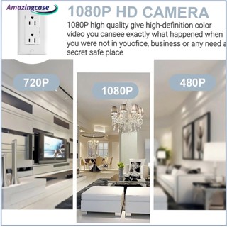 Amaz 1080p ฐานซ็อกเก็ต กล้องขนาดเล็ก Wifi ระยะไกล กล้อง Ip วิสัยทัศน์กลางคืน ความปลอดภัยในบ้าน กล้องวิดีโอ มอนิเตอร์เด็ก