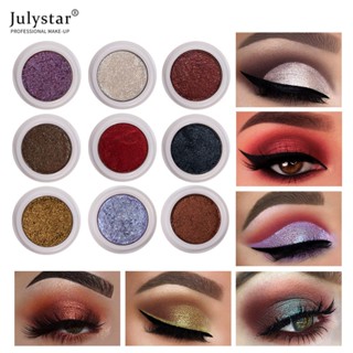 JULYSTAR Handaiyan Metal Eyeshadow Glitter Powder แต่งหน้า Chameleon Eye Shadow Eyes Make Up Shimmer Brighten มันบดเงาเครื่องสำอาง